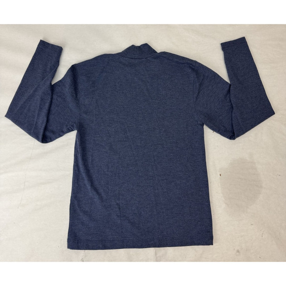 Harley-Davidson Blue Long Sleeve Turtleneck Blue Motorcycle Biker Logo Large - Picture 4 of 7